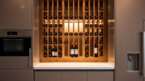 Les meilleures caves à vin encastrables pour un rangement chic