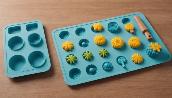 Les moules en silicone : pratiques et polyvalents en pâtisserie